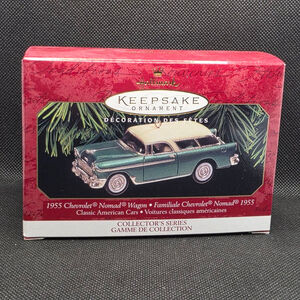 Hallmark Keepsake Ornament 1955 Chevrolet Nomad Wagon vintage